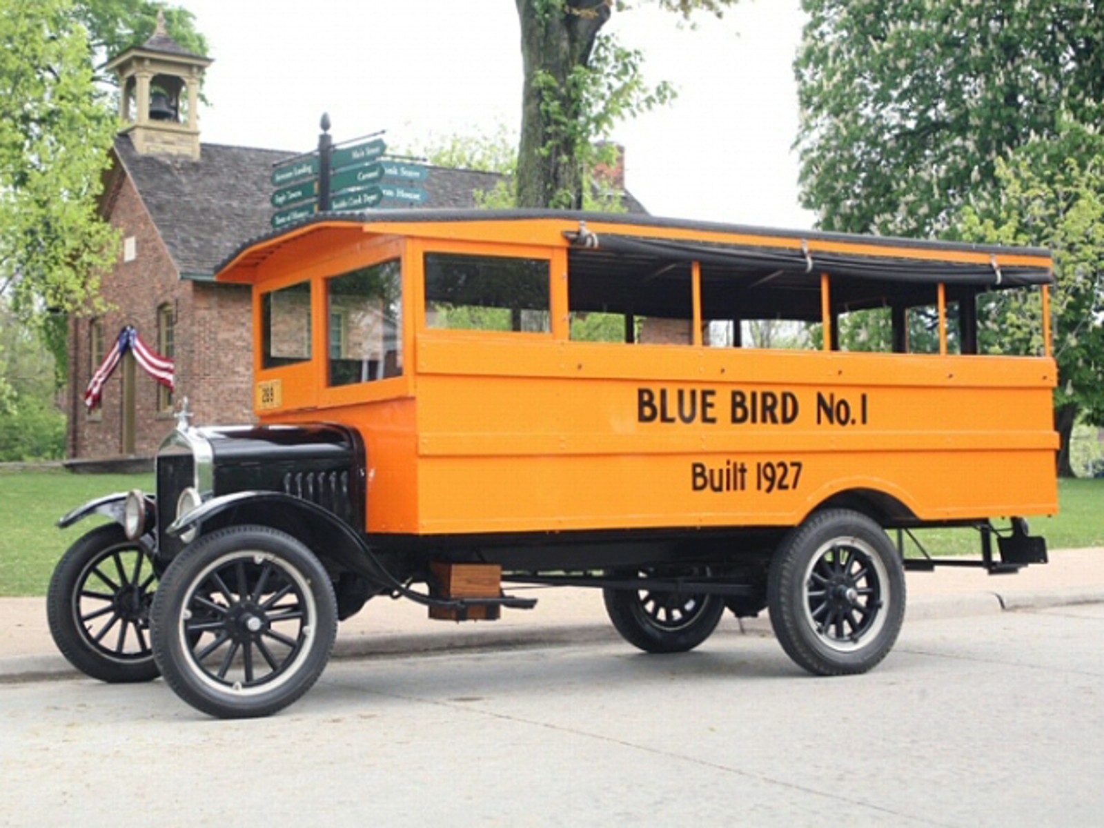 Blue Bird Number 1 Base